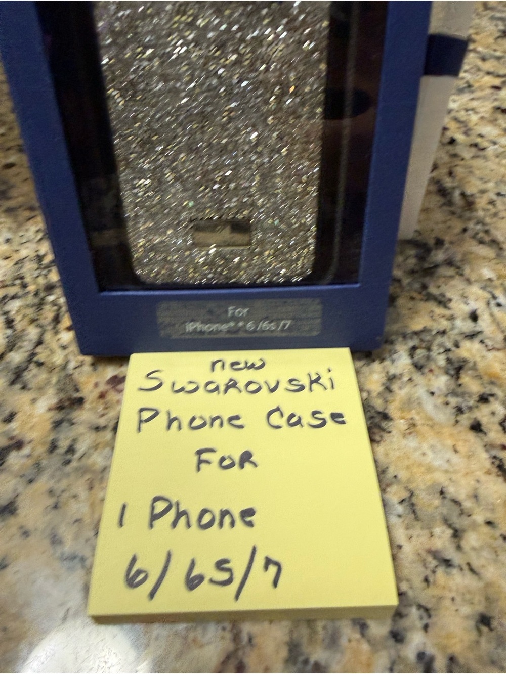 Swarovski Silver Crystal iPhone 6/6S/7 Phone Case